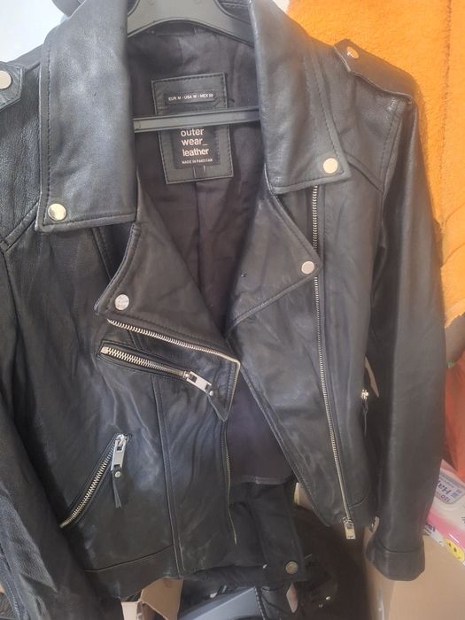 Zara  естествена кожа