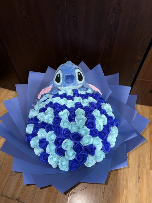 Buchete de trandafiri din săpun și aranjamente