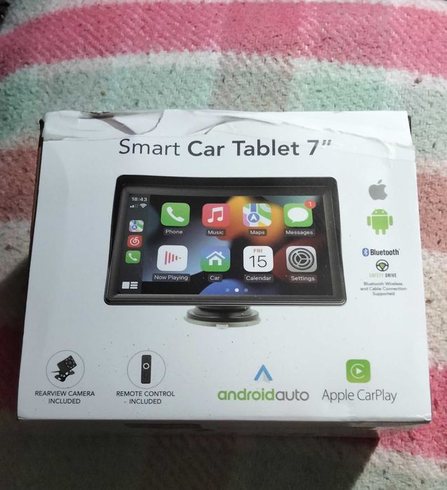 Smart car tablet carplay android auto wifi bluethoot android auto wifi
