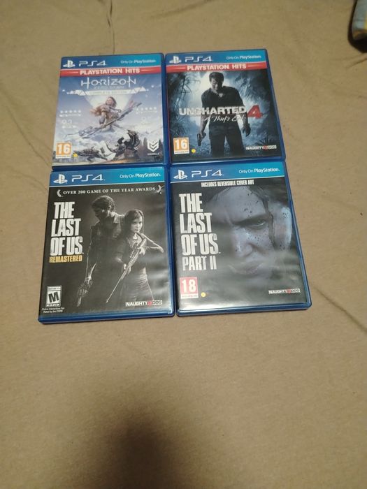 vând jocuri pt ps 4