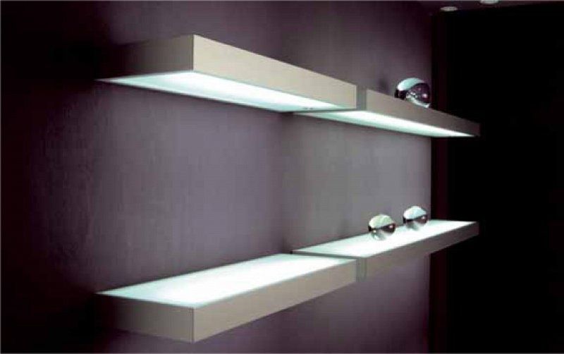 Raft luminos ANTHEA, 900mm, 21W/230V, Aluminiu, Sticla Opaca