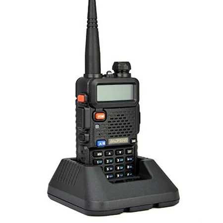 Statie radio portabila Baofeng UV-5R, putere emisie 8W,negru,sigilat