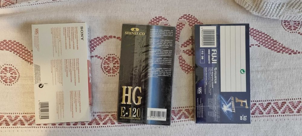 Видеокасети,нови.