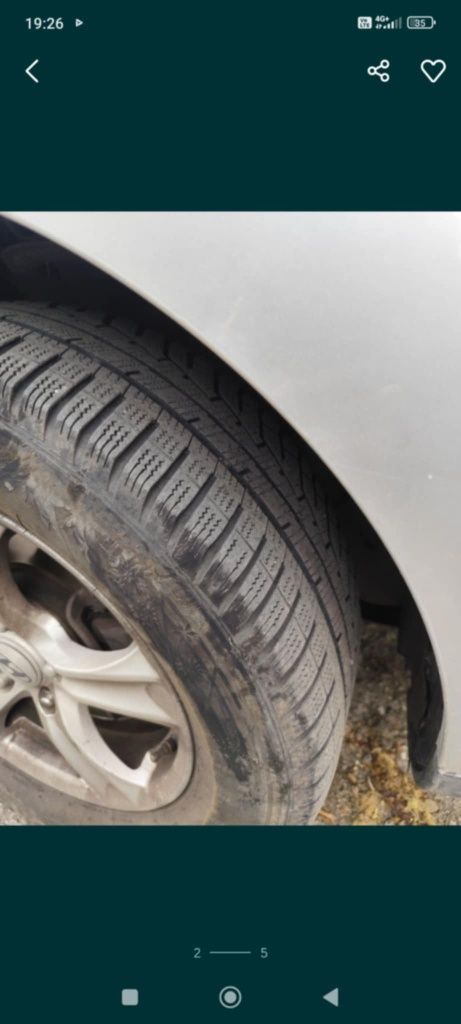 Лети джанти 16" от Hyundai ix35  +гуми подарък!