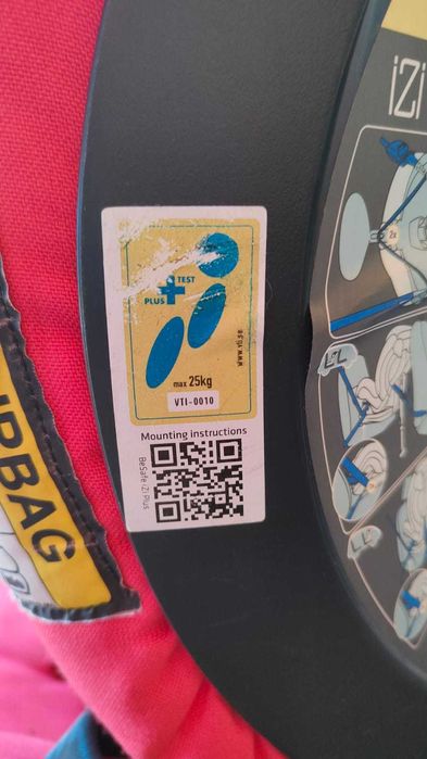 Scaun auto BeSafe iZi Plus (0–25 kg)