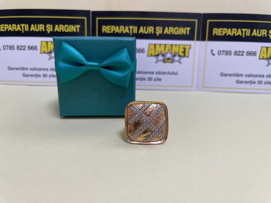 inel aur 14k (m2) staramanet