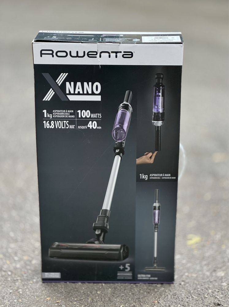 ГАРАНЦИОННА!!! Вертикална прахосмукачка ROWENTA X-Nano RH1129WO