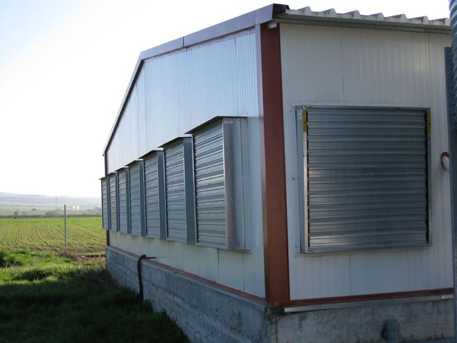 Вытяжные вентиляторы для птицефабрик и теплиц