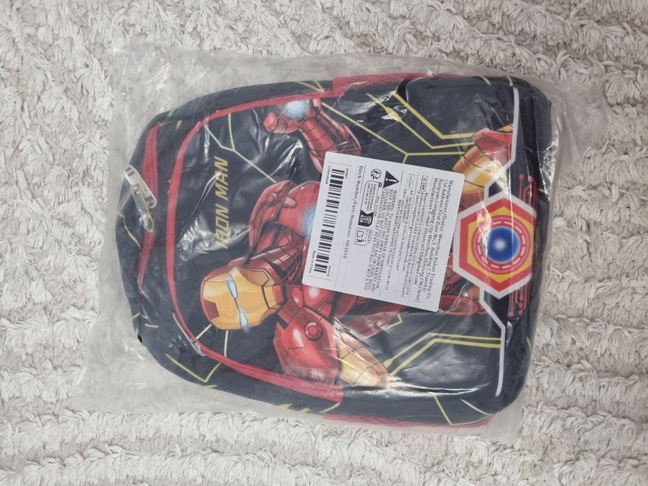Ghiozdan nou pentru baieti cu Iron Man