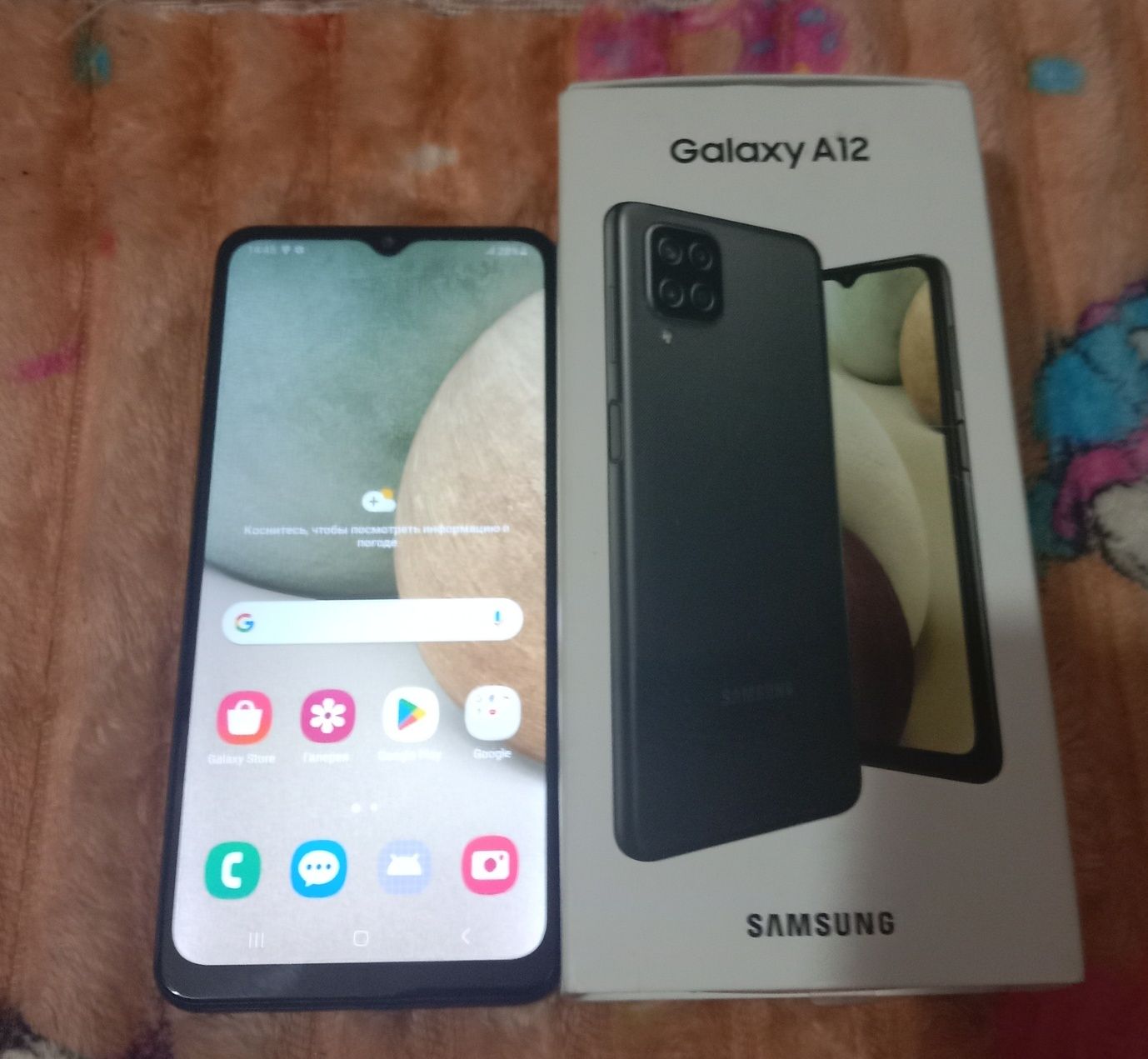 Samsung A12,64гб в хорошем состоянии Торга нет!