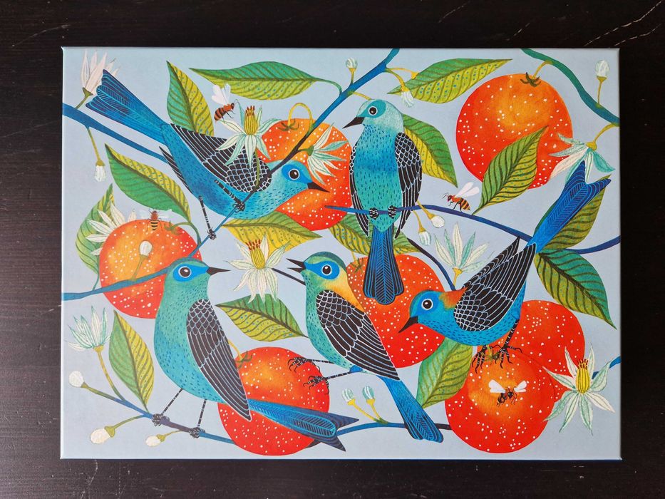 Пъзел 1000 части - Птички, Galison