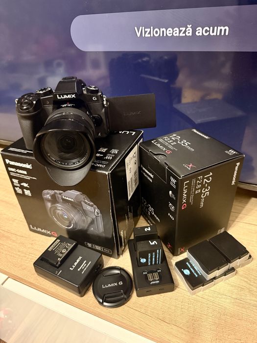 Panasonic Lumix DMC-G80 + Obiectiv 12-35 F2.8 Lumix G O.I.S II MFT