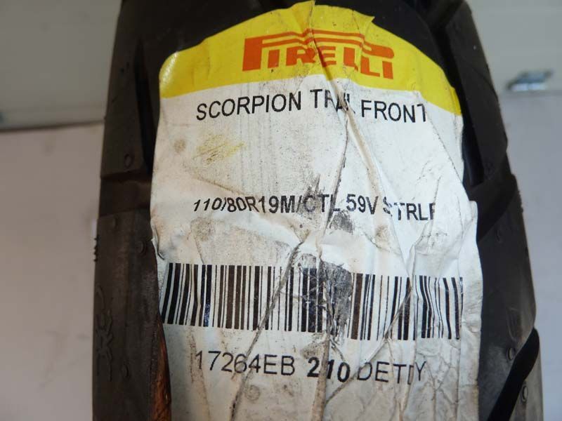 Мото гуми 110/80 - 19 pirelli scorpion trail / f