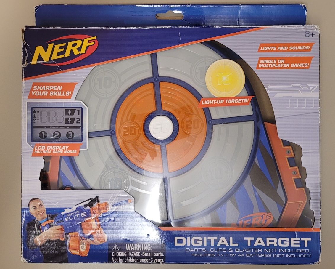 Nerf ultra select и цифрова мишена nerf elite