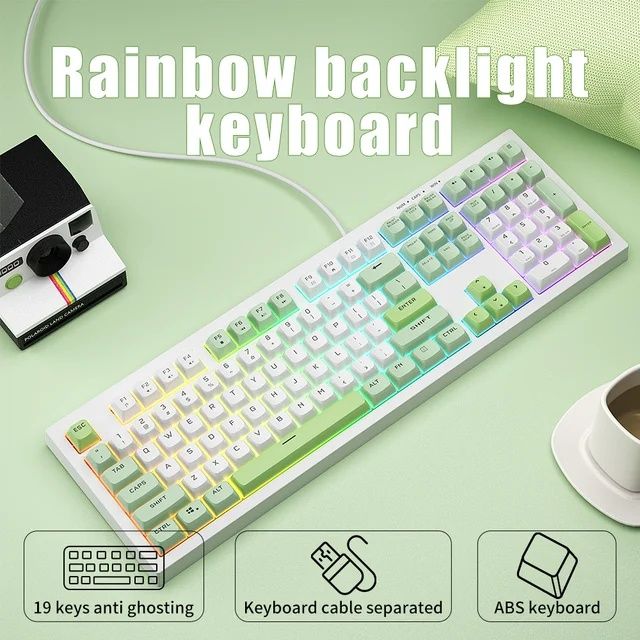 Мембранная игровая клавиатура Zifrend BM108 механическая клавиатуры