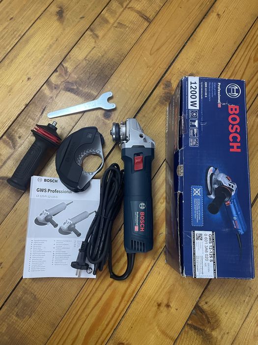 BOSCH gws 12-125 s polizor unghiular flex mic nou cu variator