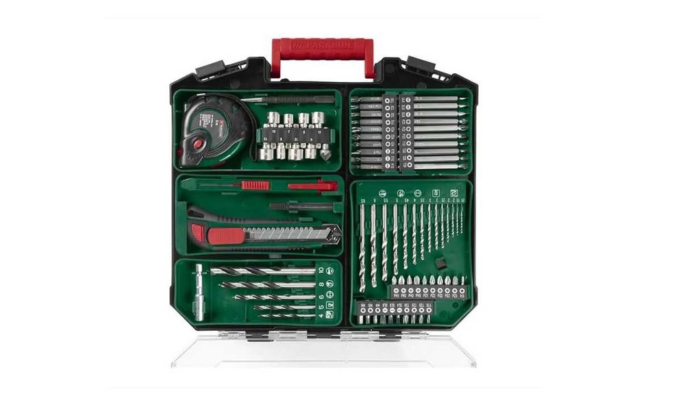 Masina de gaurit si insurubat (bormasina) Parkside 20 V cu trusa acc