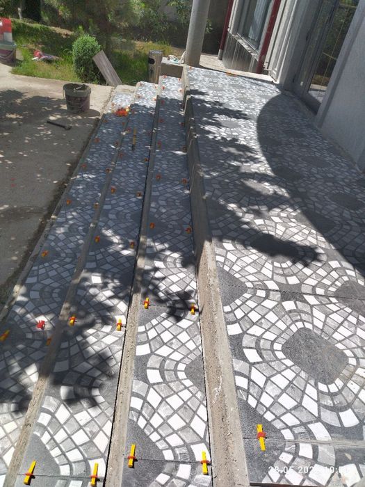 Kafel terish ishlari