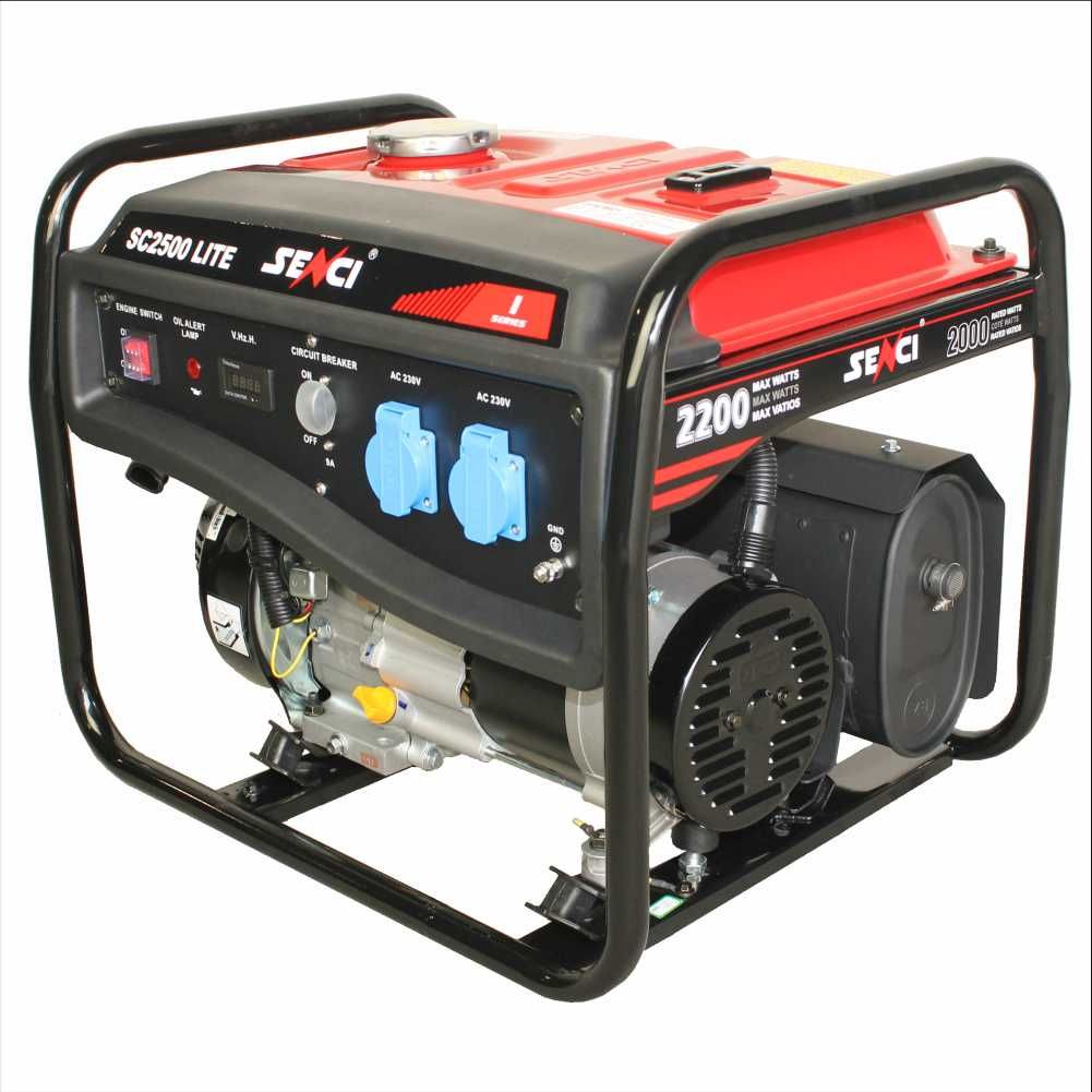 Generator curent SC-2500 LITE, Putere max. 2.2 kW, 230V, AVR, benzina