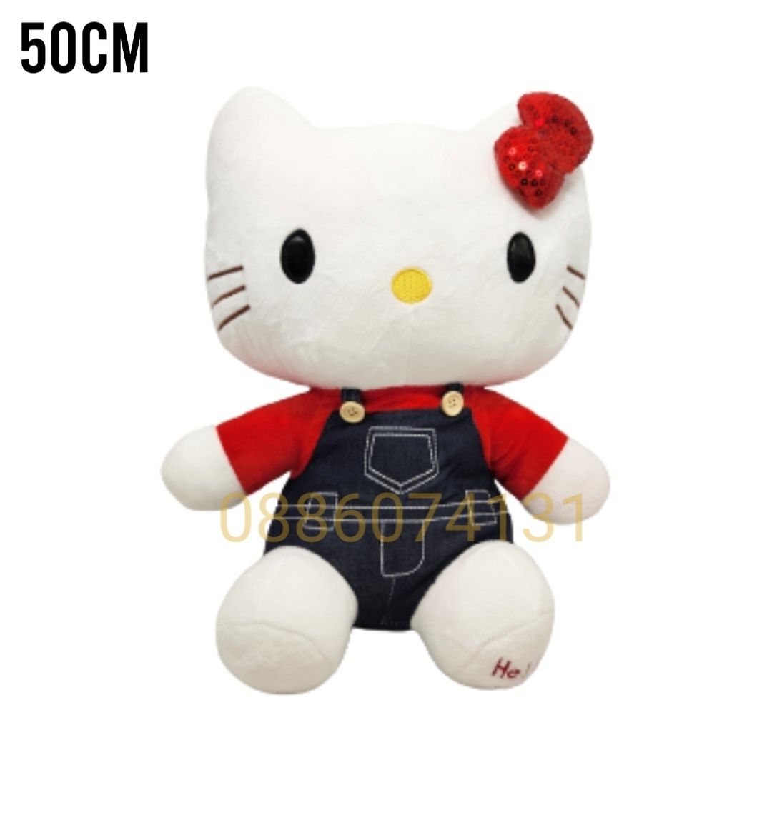 Голяма плюшена играчка Hello Kitty Sanrio, 50см Плюшена играчка Кити