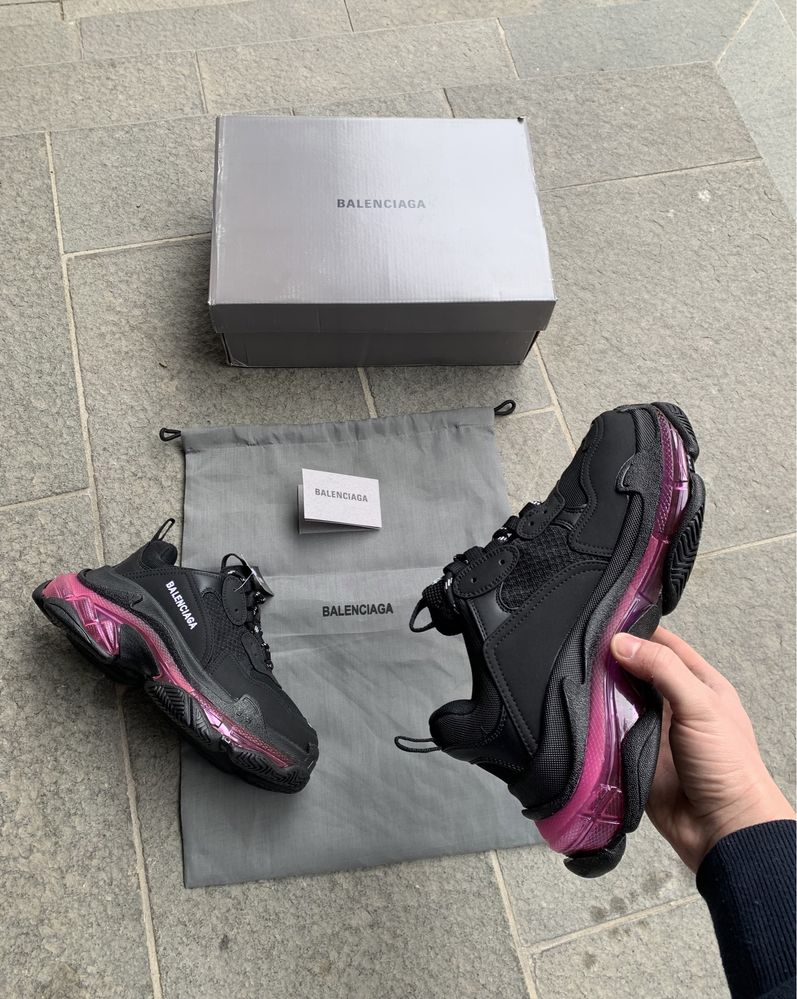 Sneakers Balenciaga Triple S Neon Pink