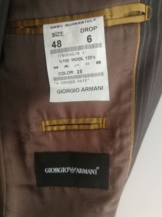 Costum 2piese Giorgio Armani