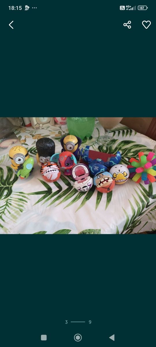 Различни играчки