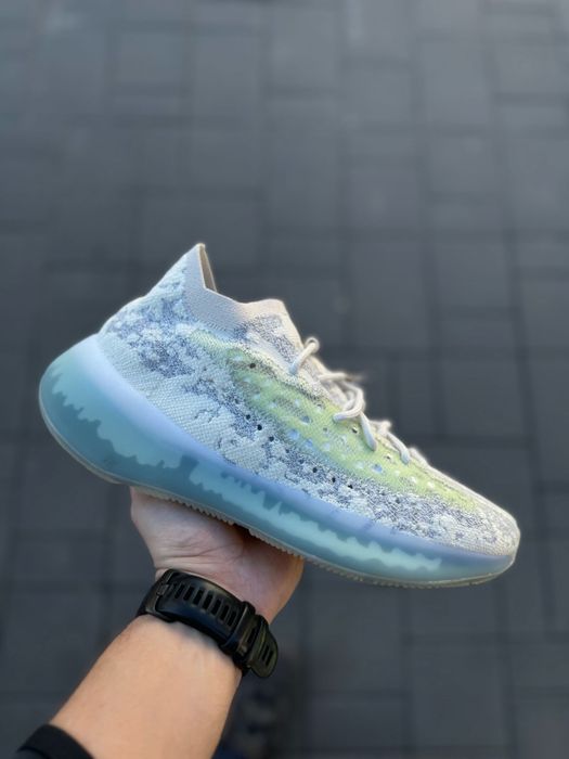 Pantofi Sport Adidas Yeezy 380 Alien Blue- 100% originali