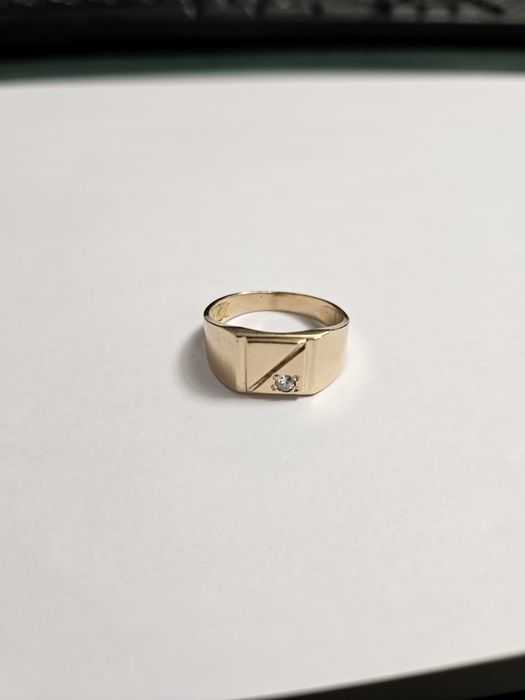 Мъжки златен пръстен 14к