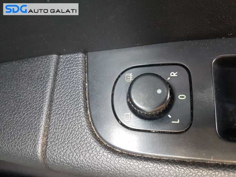 Buton Reglaj Oglinzi Electrice cu Pliere Rabatare Skoda Superb 2 2008 - 2015