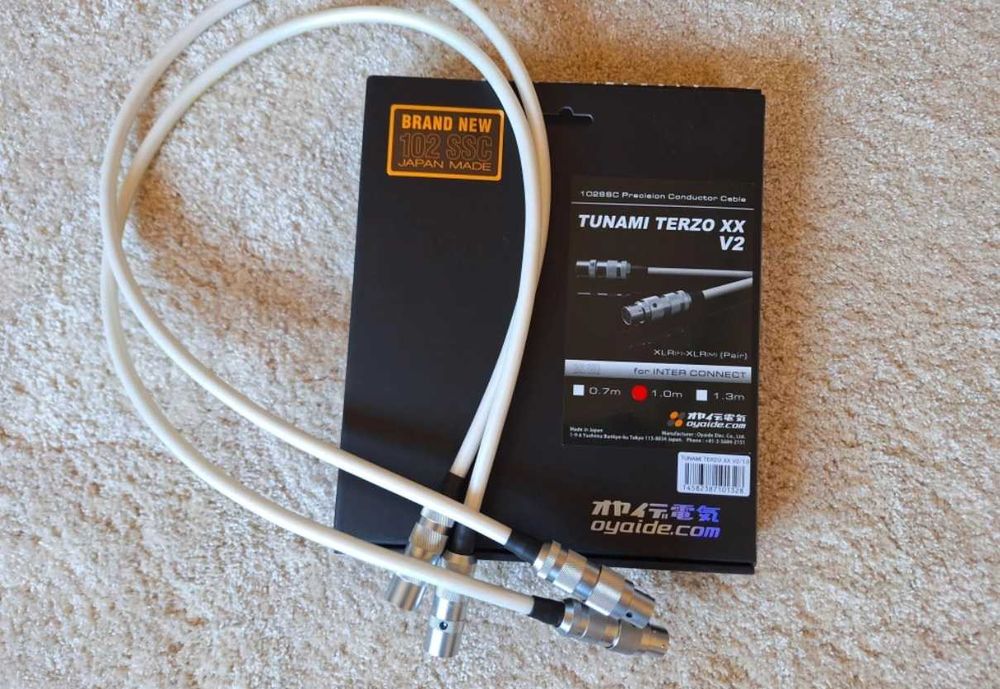 Cabluri XLR Oyaide Tunami Terzo XX V2