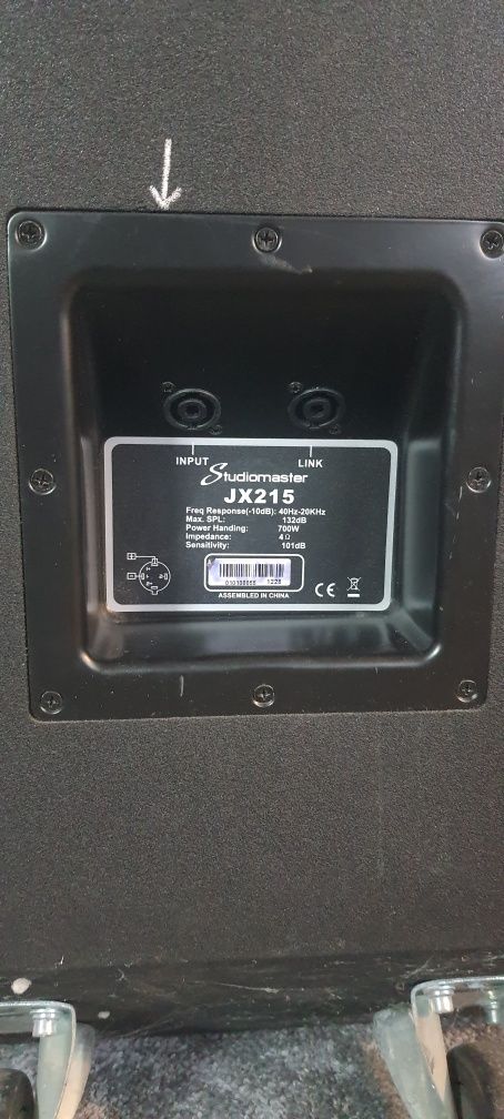 Boxe Studiomaster JX215
