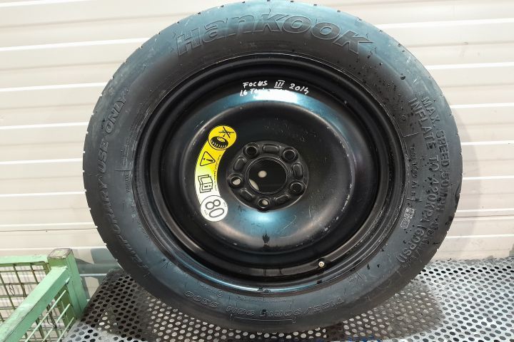 Janta tabla cu anvelopa 16 125/90 R16 Ford Focus 3 [2011 - 2015] wago