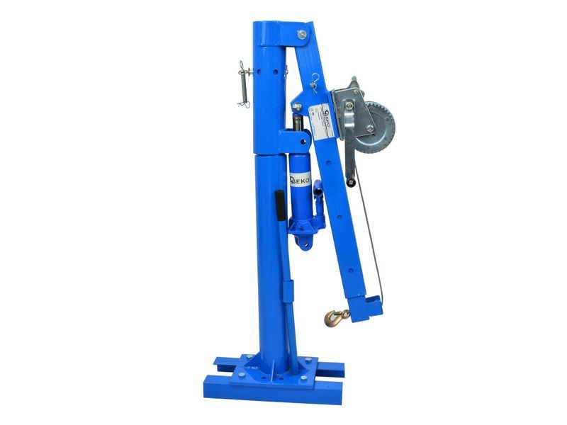 Хидравличен кран 450 кг с лебедка за автомобили и пикапи geko