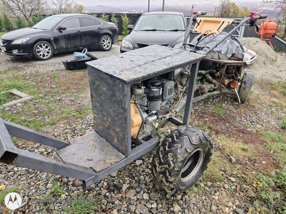 Vând Motocultor O'MAC 1200 ED Disel