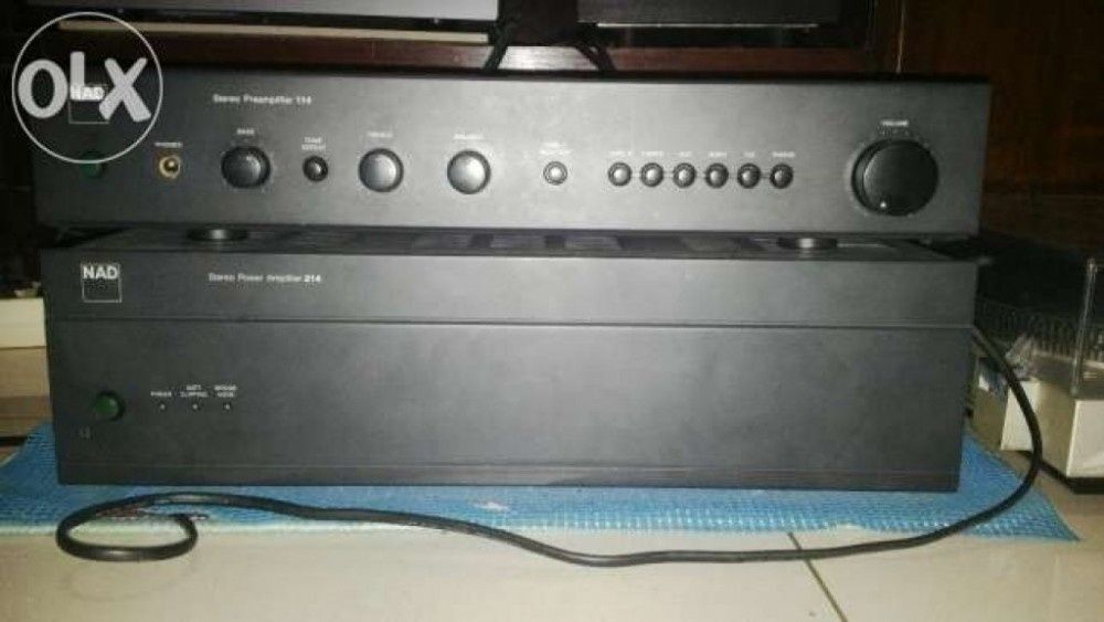 Preamplificator NAD 114 + Amplificator NAD 214