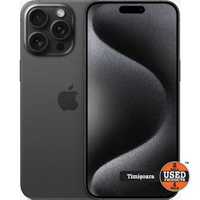 Apple iPhone 15 Pro Max 512 Gb, Black Titanium | Nou | UsedProducts.Ro