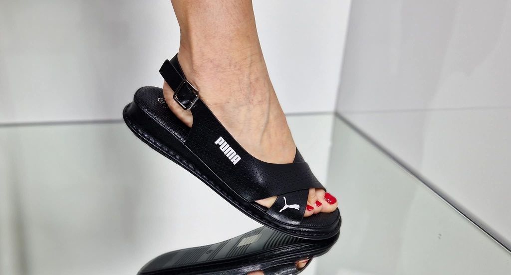 Puma черни дамски сандали