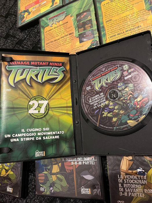 Dvd uri desene animate țestoasele ninja