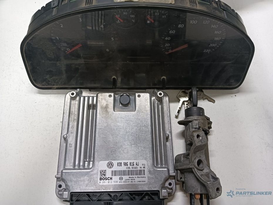 Kit pornire  VOLKSWAGEN TRANSPORTER V Box 7HA, 7HH, 7EA, 7EH 2003 - > 1.9 TDI BRS BOSCH 0281012538 038906016aj