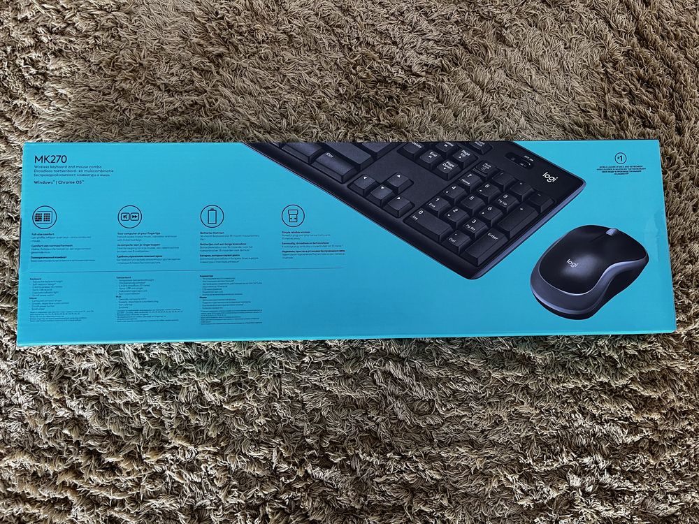 Tastatura+mouse wireless Logitech MK270