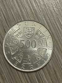 Moneda Argint Schiling 500