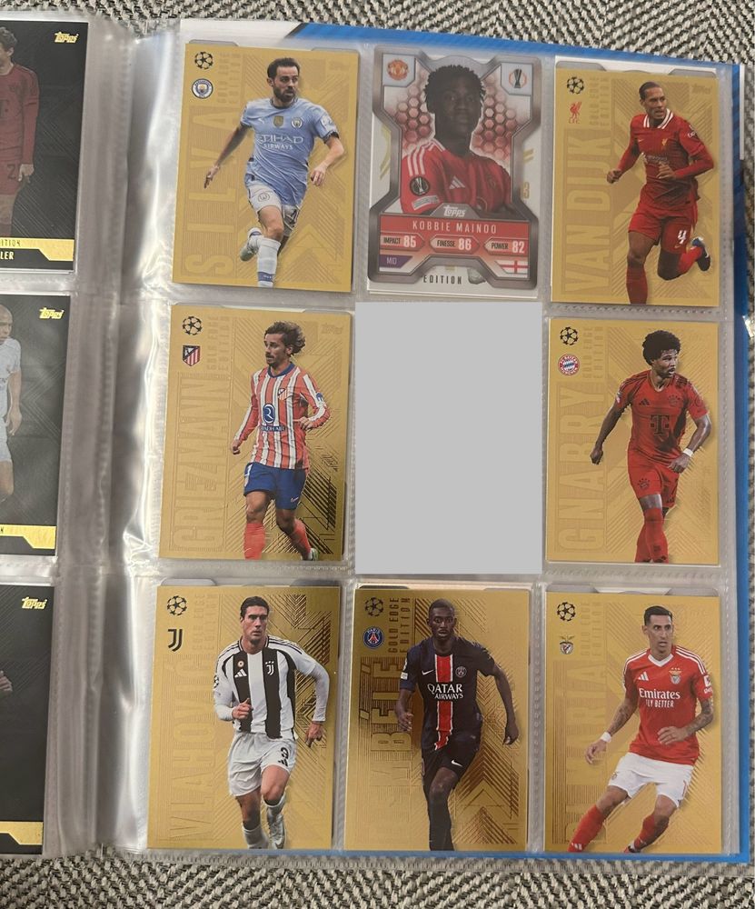 Cartonase Topps Match Attax Extra Uefa Champions League 2024/2025