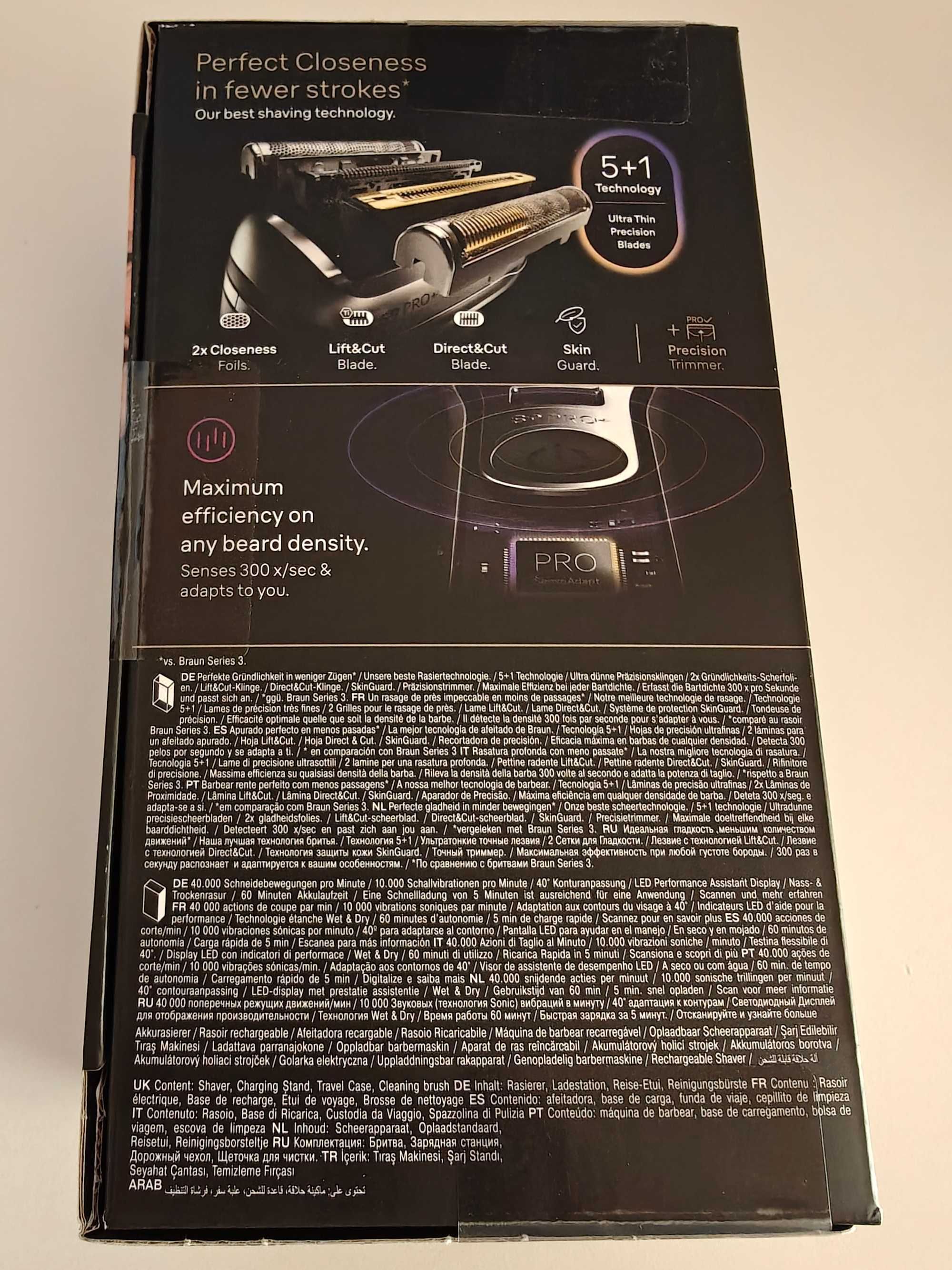 Eлектрическa самобръсначкa Braun Series 9 PRO+ (9615s) Made in Germany