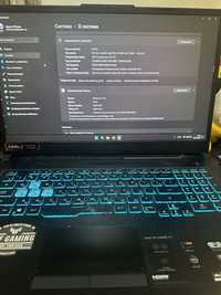 Игровой ноутбук Asus TUF Gaming FX706HC RTX3050