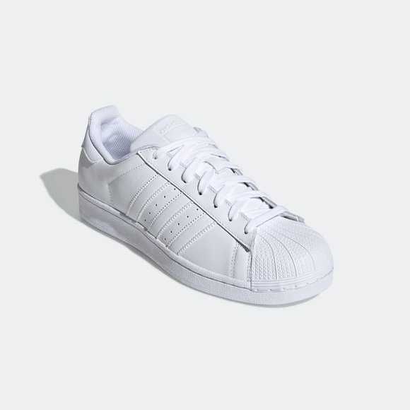 Оригинални кожени кецове *ADIDAS SUPERSTAR FONDATION* EU44 2/3 -46 2/3