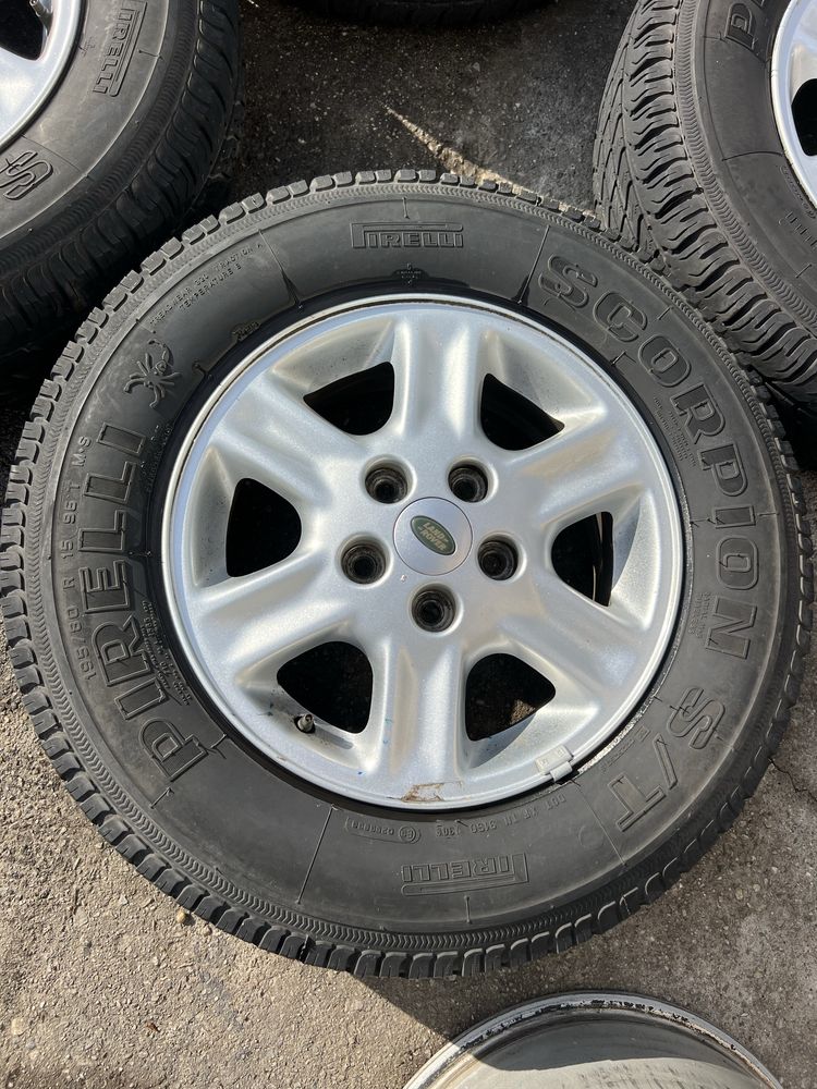 Джанти с гуми  195/80/15 за Freelander .