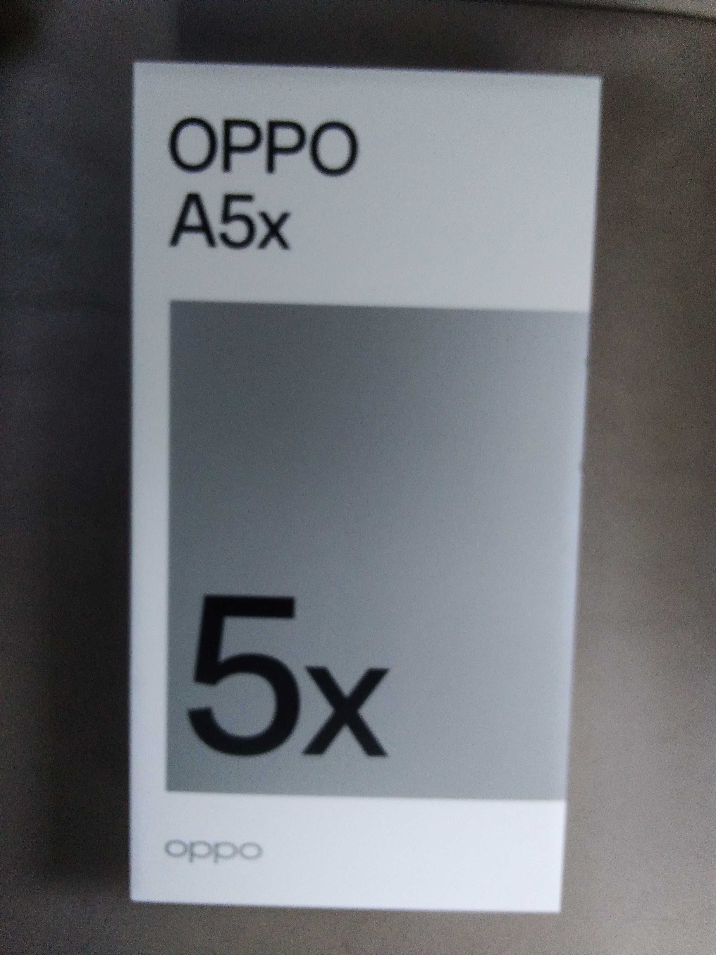 Oppo A5x Чисто нов не разопакован с гаранция смартфон