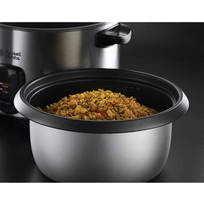 Оризоварка Russel  Hobbs  cook home steam /19750 ЧЕРЕН / ИНОКС, 700 W
