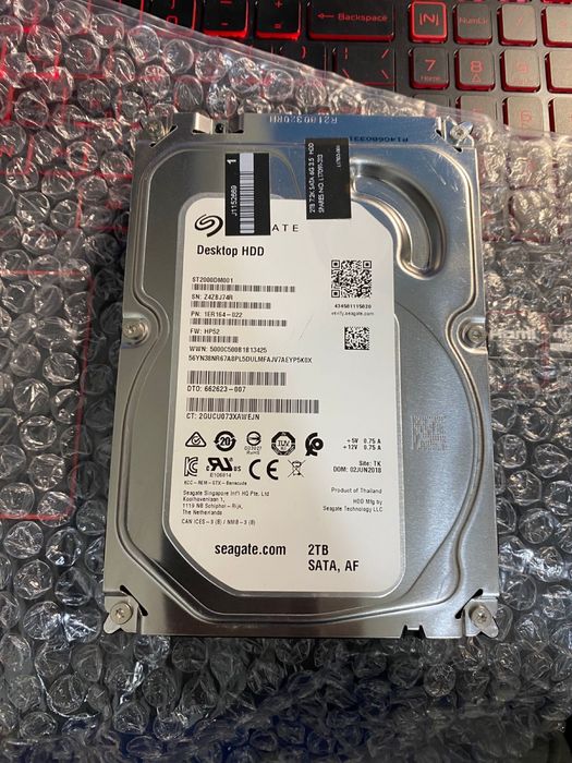 Жёсткий диск 2 TB